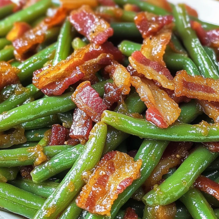 Quick and Easy Southern Bacon and Green Beans Recipe