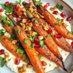 Roasted Carrots with Vegan Ricotta