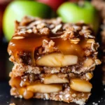 Salted Caramel Apple Pie Bars