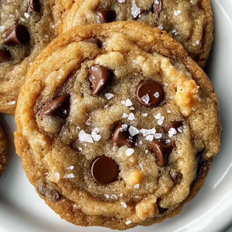 Salted Caramel Cookie Recipe