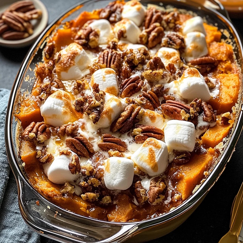 Southern Maple Sweet Potato Casserole