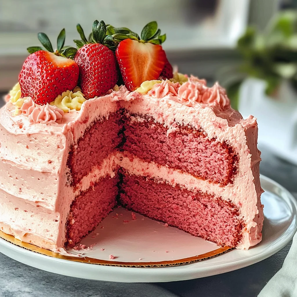 Strawberry Cake