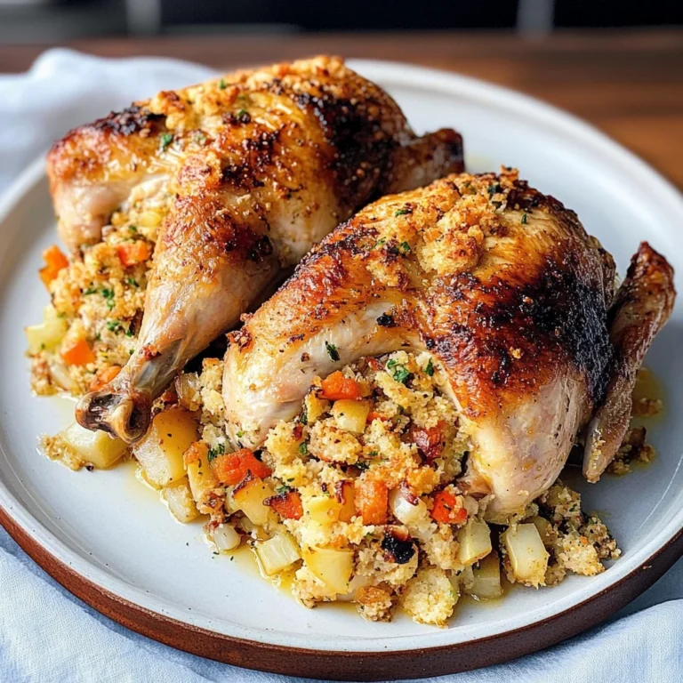 Stuffed Cornish Game Hens