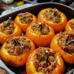 Stuffed Mini Pumpkins Recipe