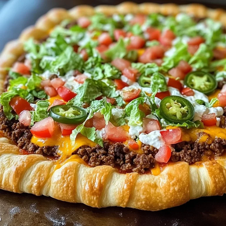 Taco Pizza Appetizer: A Delightful Fusion of Flavors