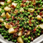 Thanksgiving Peas (with Pear and Pancetta)