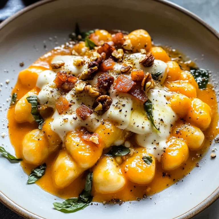 The BEST Butternut Squash Gnocchi