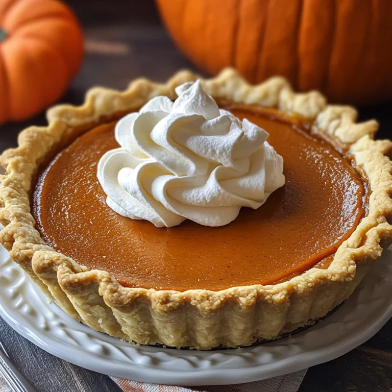 The Best Pumpkin Pie Recipe