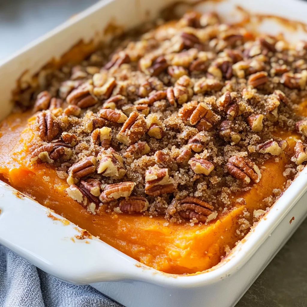 The Best Sweet Potato Casserole