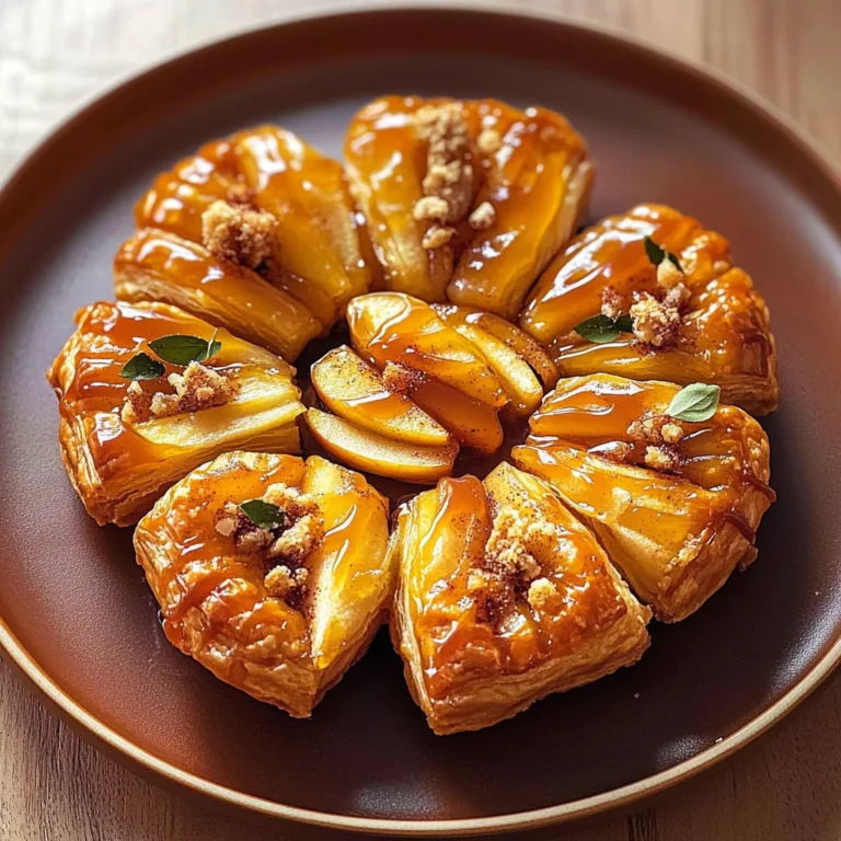 Vegan Caramel Apple Pastries