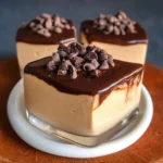 Vegan Peanut Butter Mousse (with a Chocolate Ganache!)