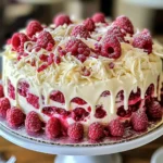 White Chocolate Raspberry Dream Cake : A Heavenly Dessert
