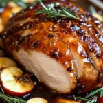 Apple Cider Glazed Turkey Breast