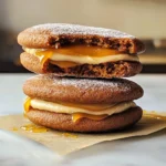 Apple Cider Whoopie Pie Cookies with Caramel