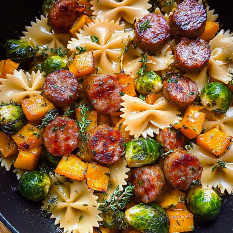 Autumn Sausage Pasta Squash: Amazing 25-Min Fall Favorite