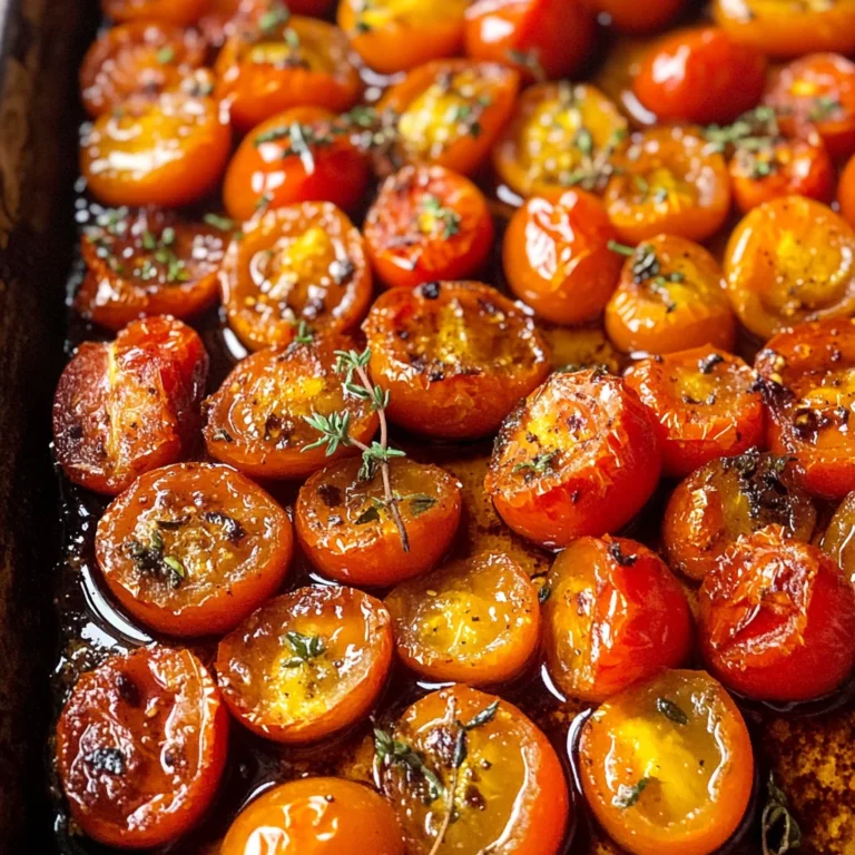 Balsamic Roasted Cherry Tomatoes Recipe