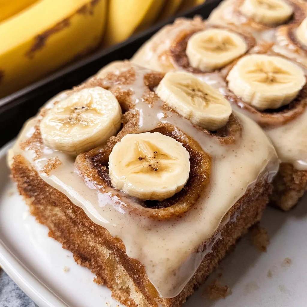 Banana Bread Cinnamon Rolls