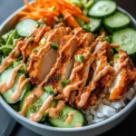 Bang Bang Chicken Rice Bowl