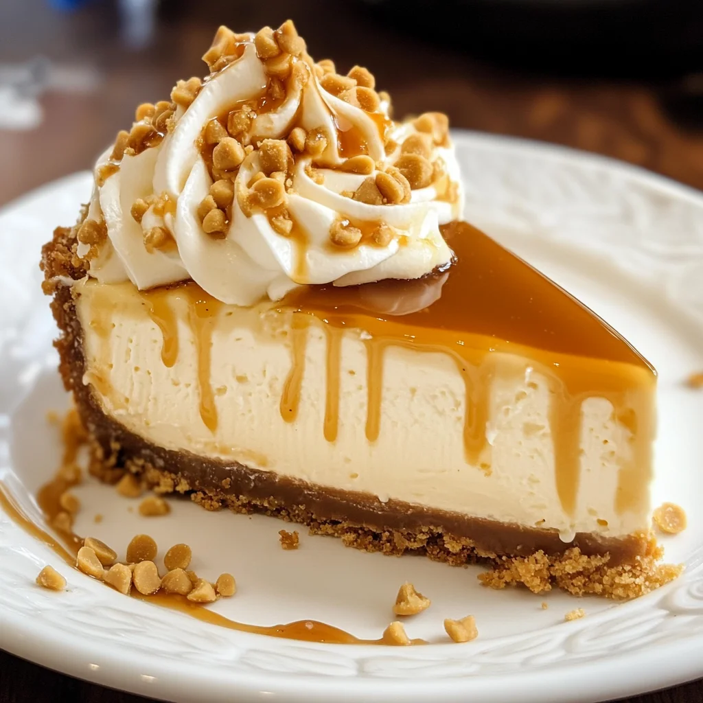 Butterbeer cheesecake