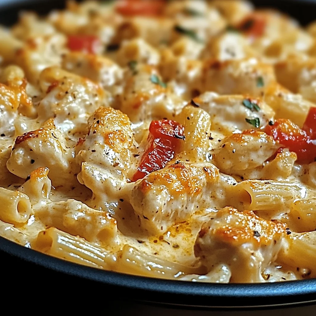 Cajun Cream Cheese Chicken Pasta Bake Recipe