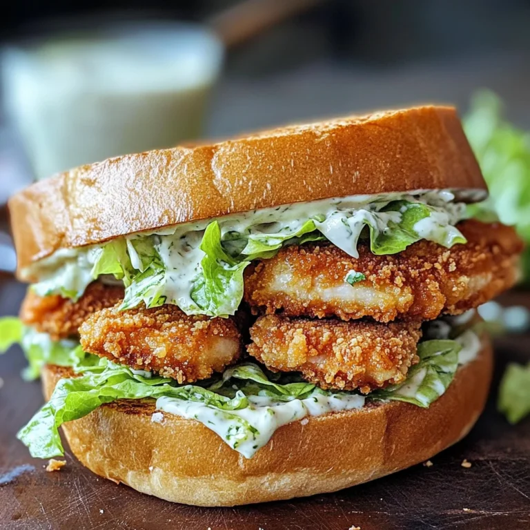 Crispy Chicken Caesar Sandwich: A Delicious Twist on a Classic Favorite