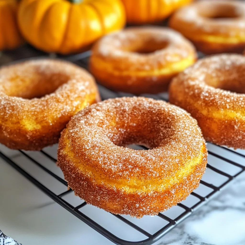 Easy Baked Pumpkin Donuts