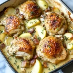 French Chicken Casserole a la Normande