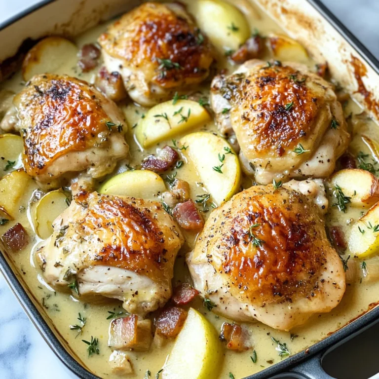 French Chicken Casserole a la Normande