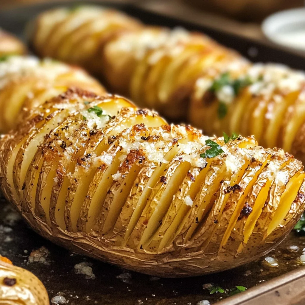 Hasselback Potatoes