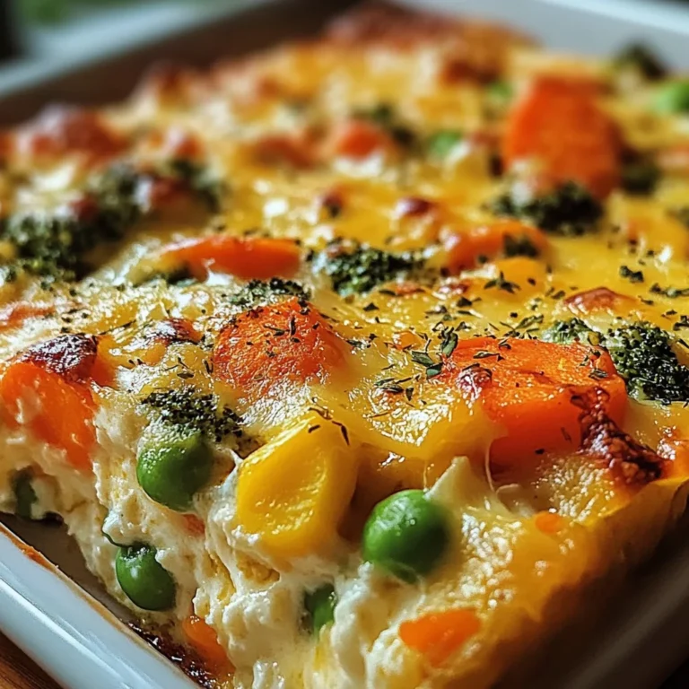 High-Protein Cottage Cheese Veggie Bake Recipe