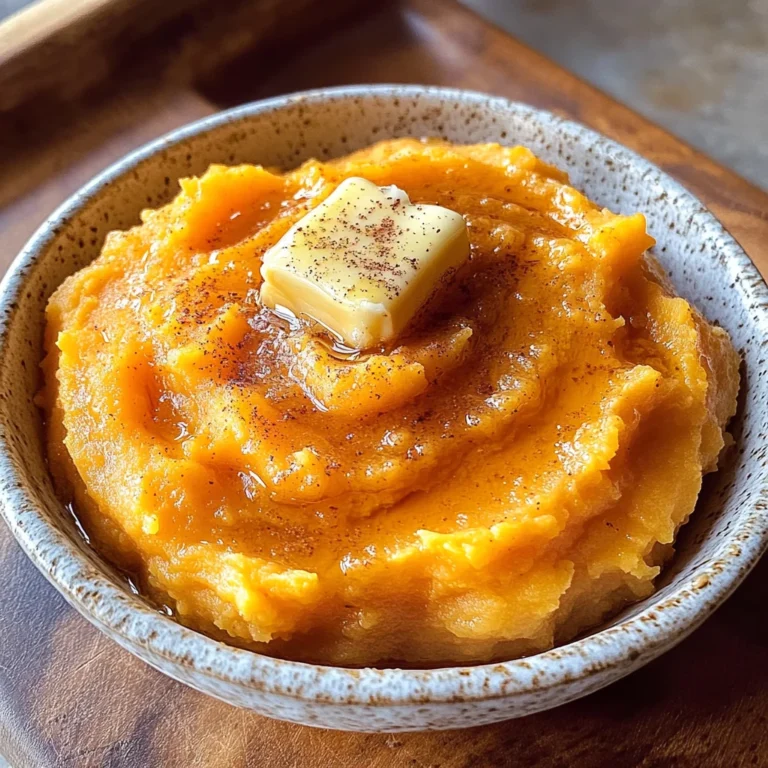 Honey Butter Mashed Sweet Potatoes
