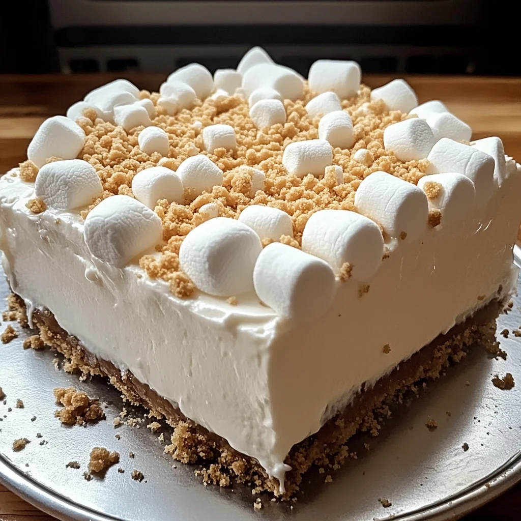 Marshmallow Whip Cheesecake