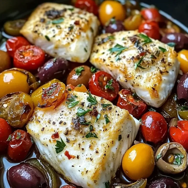 Mediterranean Baked Fish