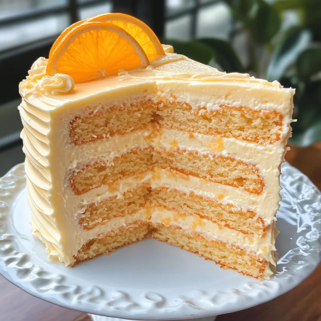 Orange Velvet Cake