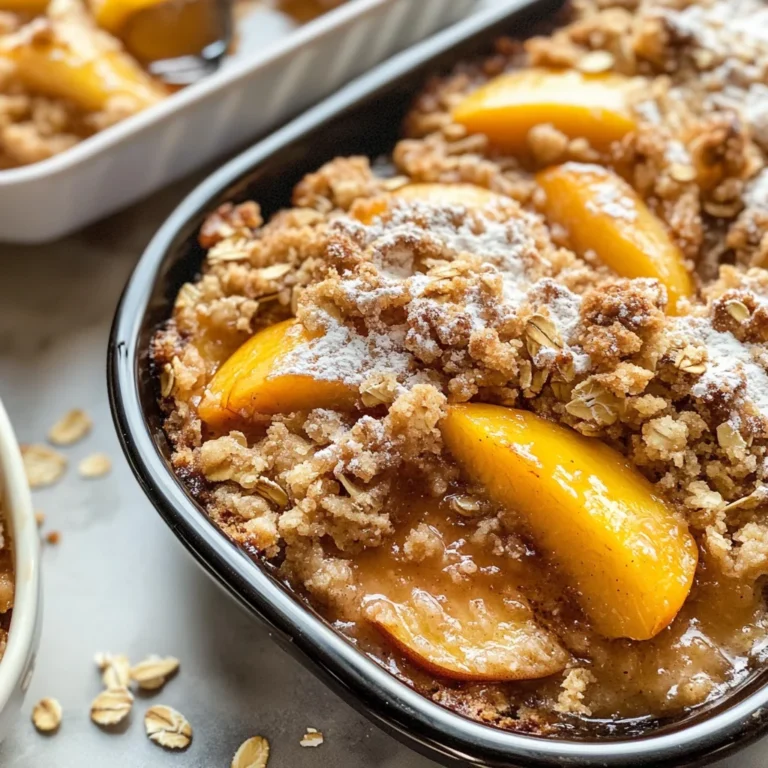 Peach Crisp