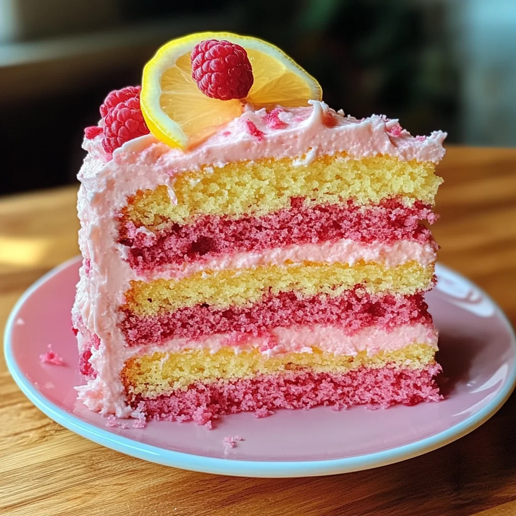 Pink Lemonade Cake