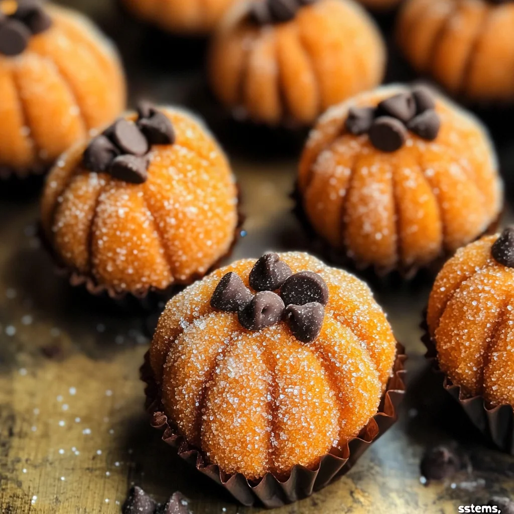 Pumpkin Cheesecake Truffles