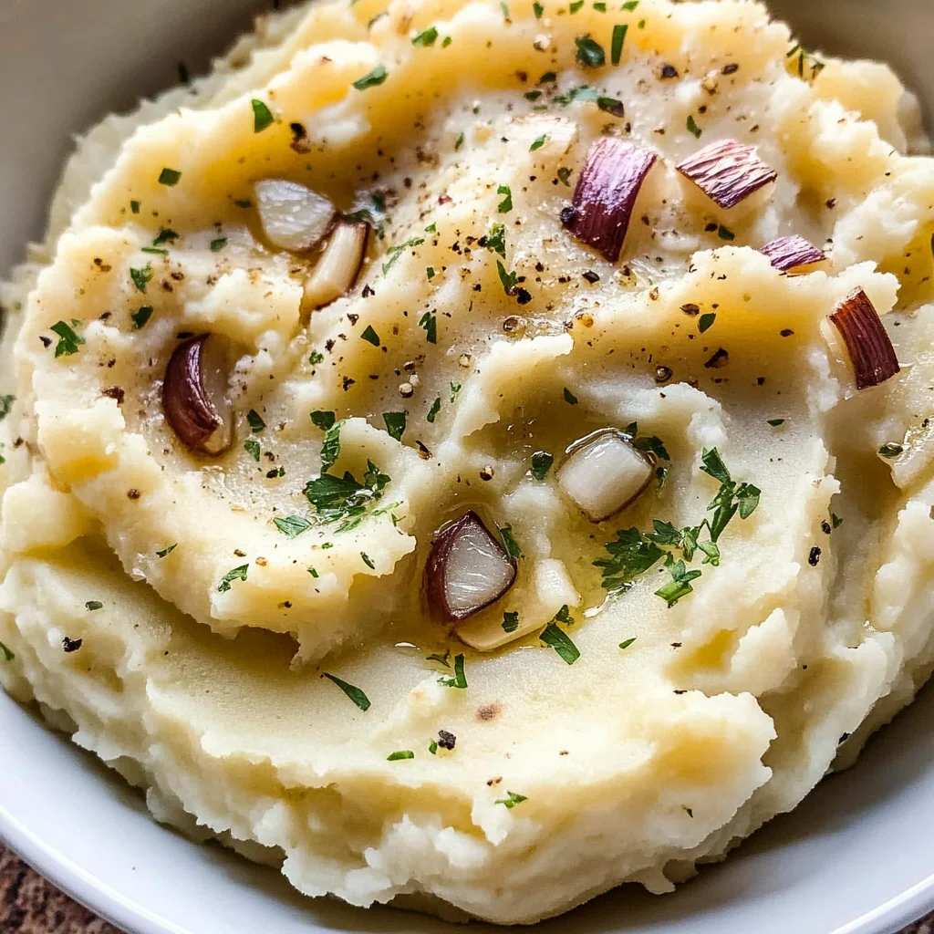 Roasted Garlic Mashed Potatoes