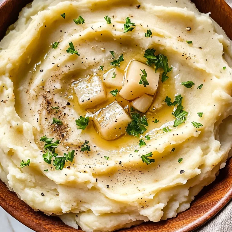 Roasted Garlic Mashed Potatoes {Slow Cooker}