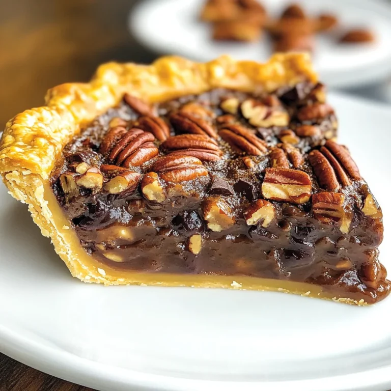 Texas Chocolate Pecan Pie