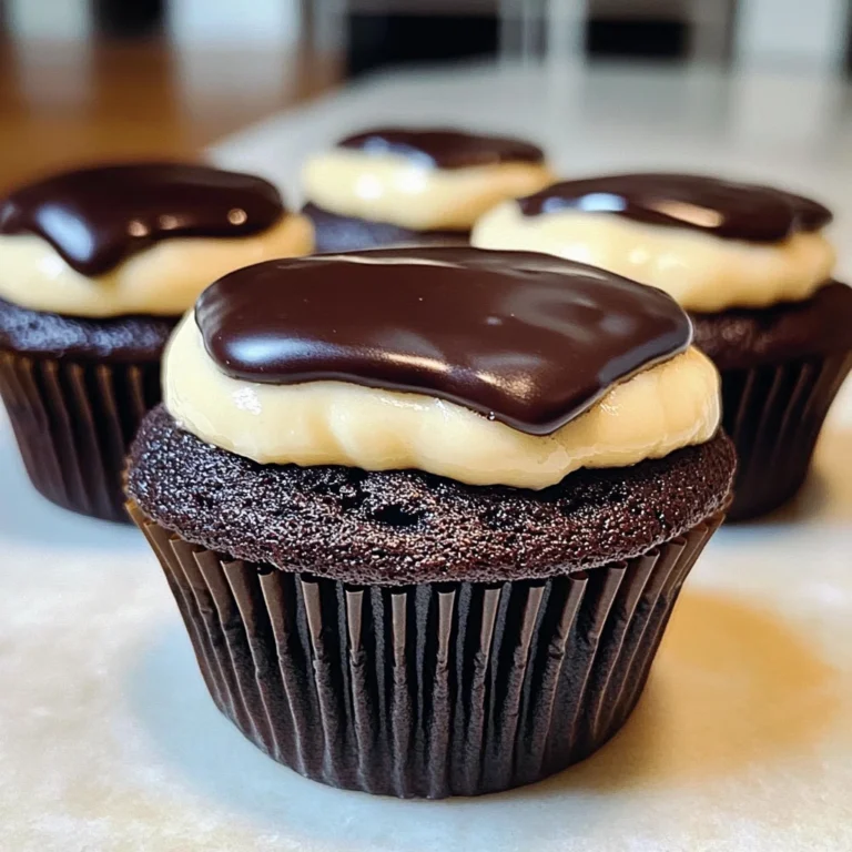 Black Bottom Cupcakes