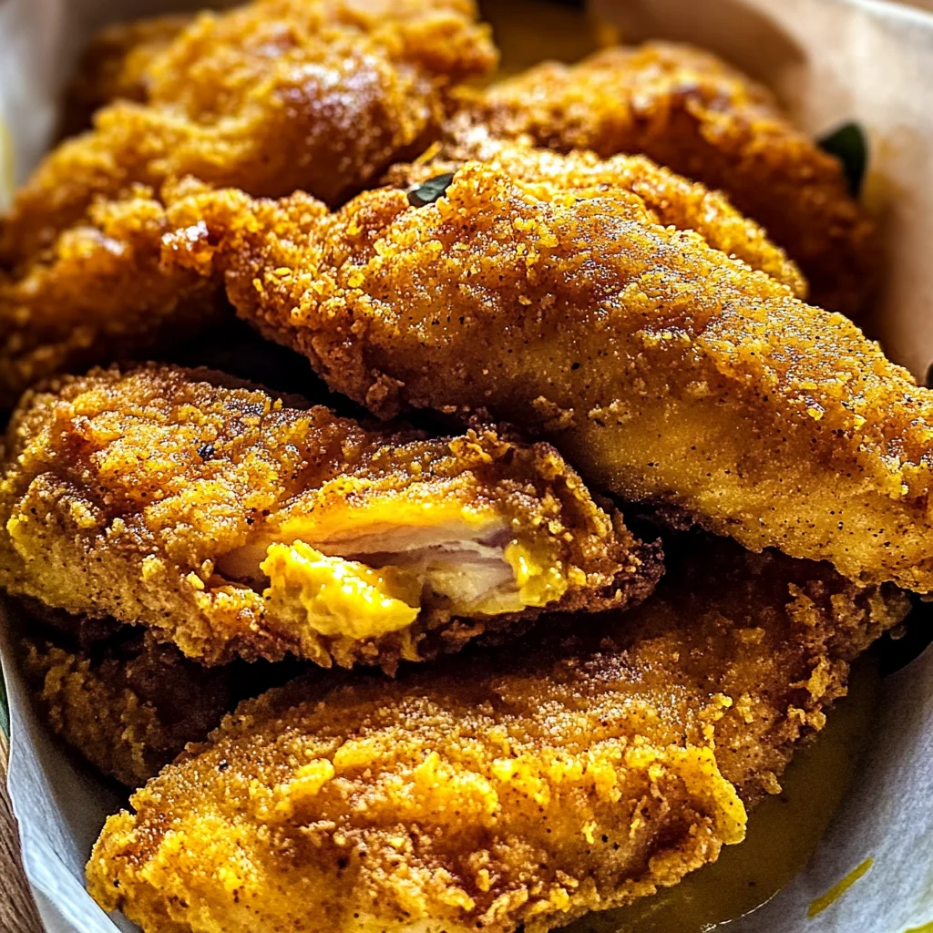 Crispy Turmeric Chicken Tenders