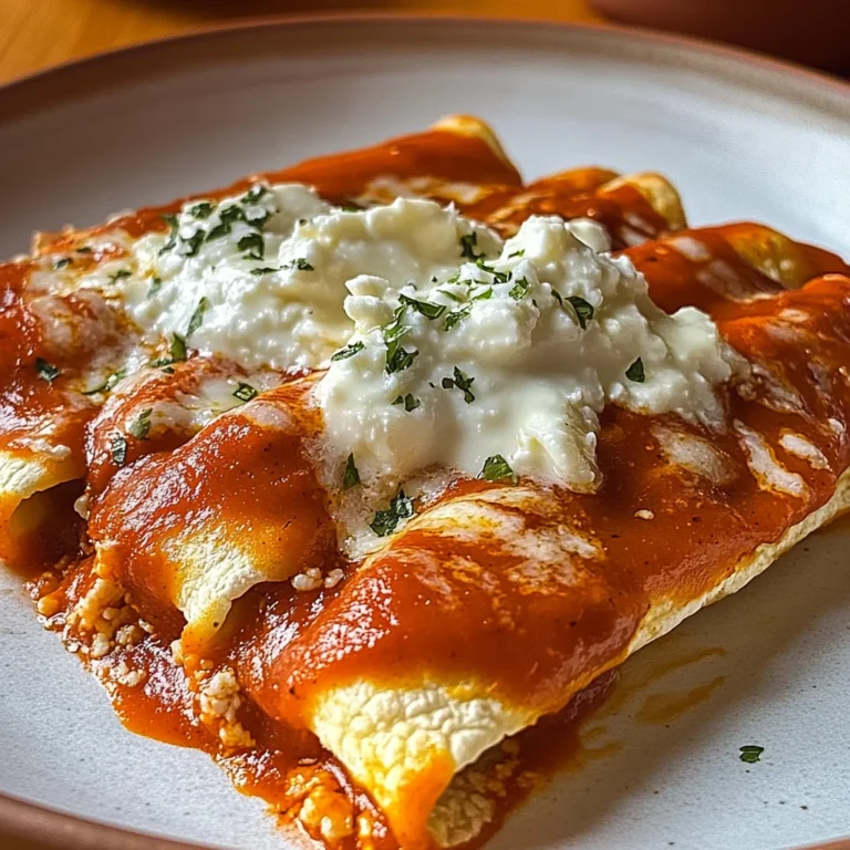 Enchiladas Rojas Estilo Monterrey