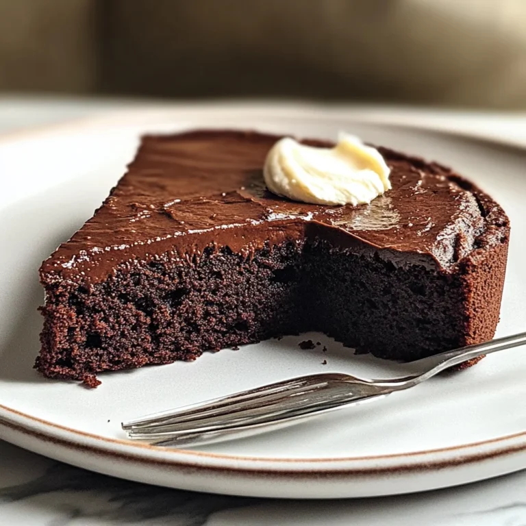Flourless Chocolate Cake