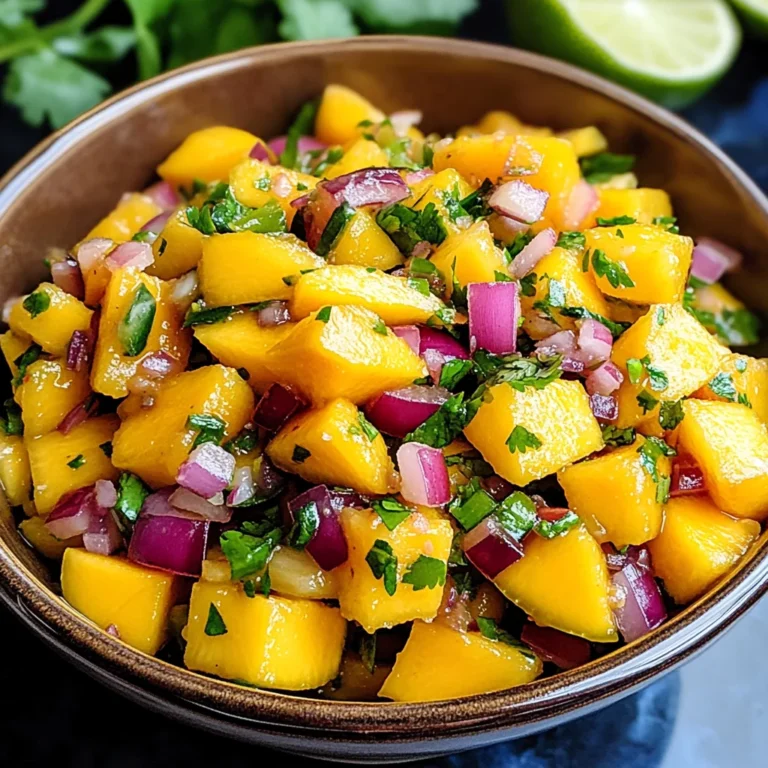 Fresh Mango Salsa