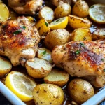 Lemon Garlic Chicken and Potatoes