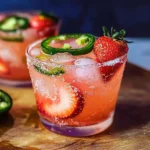 Strawberry Jalapeno Margaritas