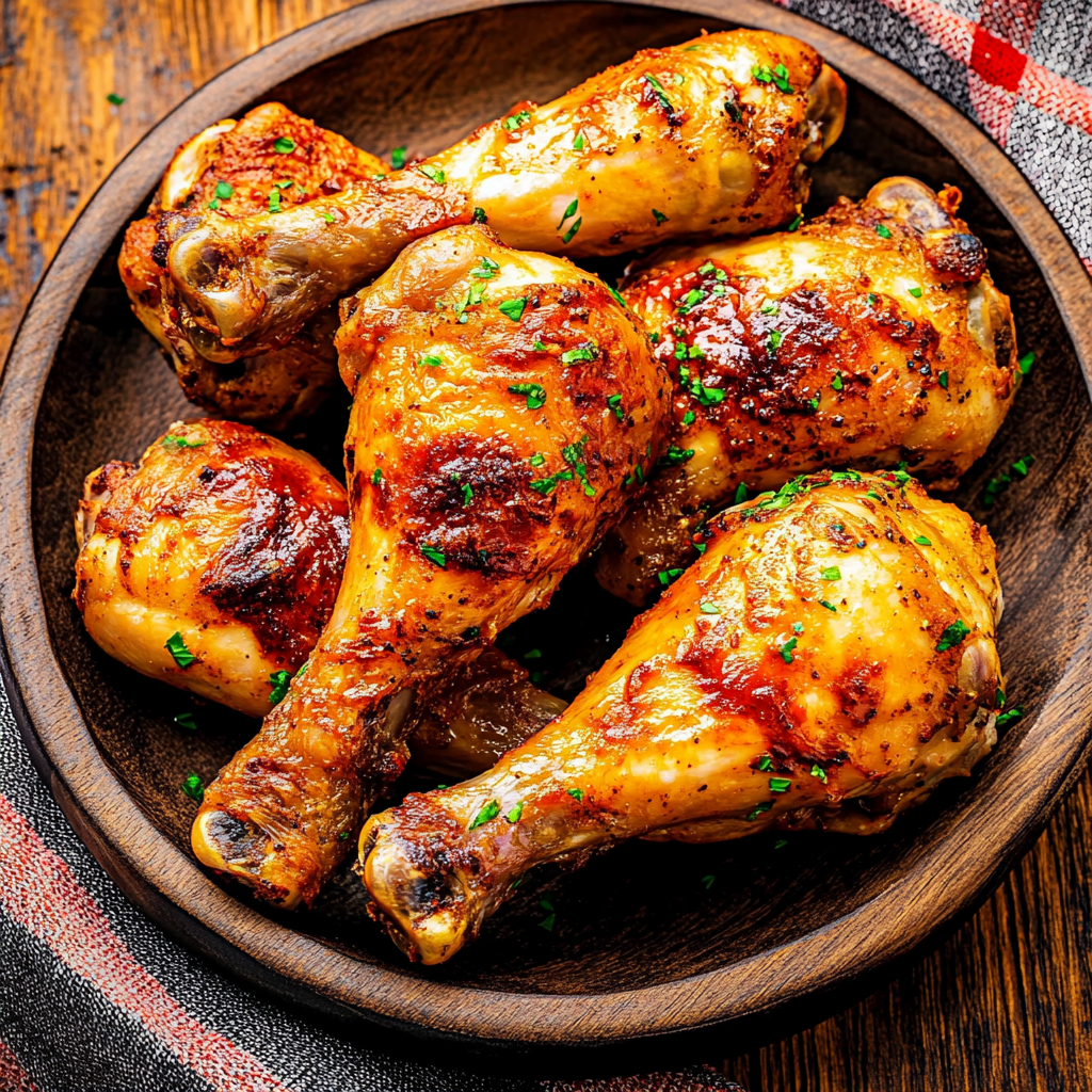 Perfectly Crispy Baked Chicken Legs Recipe for Family Din…