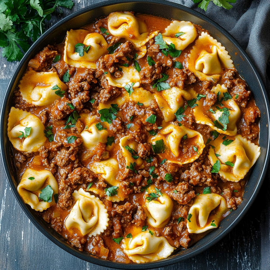Irresistible Beef Enchilada Tortellini for Cozy Nights