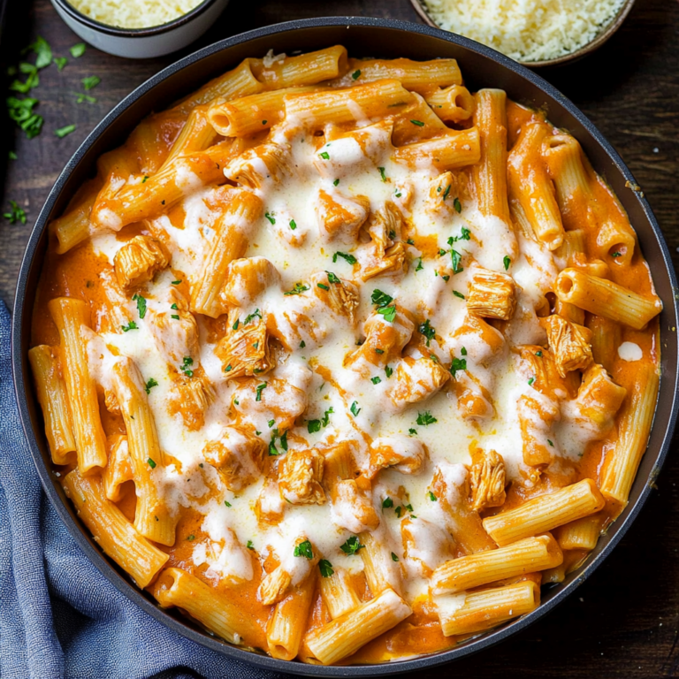 Irresistible Buffalo Chicken Pasta Recipe – Ready in 30 M…